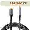 Audiokbel Lightning 3,5mm AUX Joyroom SY-A06, 1.2m (fekete)