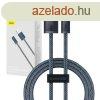 Baseus Dynamic Series USB-villany kbel, 2.4A, 1m (szrke)