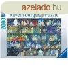 Ravensburger Puzzle 2000 db A mregkever szekrny