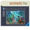 Puzzle 9000 db - Kirlysg a vz alatt