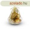 Karcsonyfadsz szett - arany - 6 db / szett