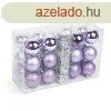Karcsonyfadsz szett - lila - 26 db / szett