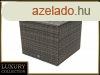 Kerti troldoboz 90 x 90 cm BORNEO LUXURY (szrke)