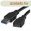 EMOS S70203, USB kbel 3.0 A csatlakoz ? micro B csatlakoz