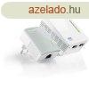 TP-LINK Powerline AV600 2x100Mbps + Wireless N-es 300Mbps, T