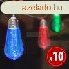 LED fnyfzr - Villanykrte - 10 LED - 1,9 mter - sznes -