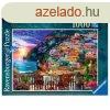 Ravensburger Puzzle 1000 db - Vacsora Positanban