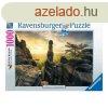 Puzzle 1000 db - Erleuchtung-Elbsandsteing