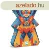 Formadobozos puzzle - Szuperhs, 36 db-os - Laser boy