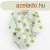 Csecsem muszlin patentos body New Baby Avocado