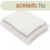 Muszlin gynem szett tltettel New Baby 80x70 cm ecru