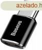 Baseus adapter USB-C - MicroUSB, fekete