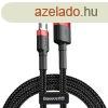 Baseus Cafule 1,5A USB-MicroUSB kbel 2m, piros-fekete