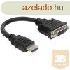 DELOCK talakt HDMI male to DVI 24+1 female, 20cm