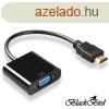 BLACKBIRD talakt HDMI-A male to VGA female, Fekete