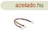 Delock Kbel - 89343 (Molex 3 pin anya > 2 x Molex 3 pin 