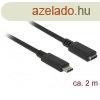 DELOCK kbel USB 10 Gbps Type-C male / female hosszabbt 2m