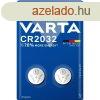 Gombelem CR2032 2 db/csomag, Varta