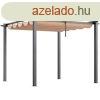 Alumnium pergola elhzhat napernyvel 3x3m bzs sznben