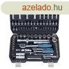 WorkZone / ParkSide Mixed Socket Set 94 rszes 1/4" - 1