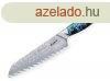 Dellinger Resin Future Blue Santoku konyhaks 17 cm