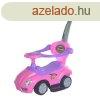 Baby Mix bbitaxi tolkarral 3az1-ben Mega Car rzsaszn