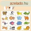 16 darabos Montessori Puzzle Krtya jtk