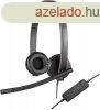 Logitech H570E USB Headset Stereo Black + Brio Webkamera Bla