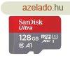 Sandisk 128GB microSDXC Ultra Class10 U1 A1 + adapterrel