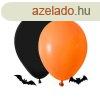 Halloween lufi szett fekete narancssrga 20 darab