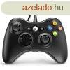 FROGGIEX XBOX 360/PC Kiegszt Vezetkes kontroller, Fekete