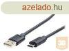 GEMBIRD CCP-USB2-AMCM-1M Gembird USB 2.0 cable to type-C (AM