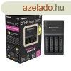 Elemtlt, AA/AAA, 4x2500 mAh AA, gyorstlt, PANASONIC &quo