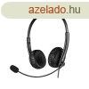 Sandberg Fejhallgat - 2in1 Office Headset Jack+USB (mikrofo