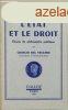 L&#039;tat et le droit - Essais de philosophie politiqu