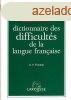 Larousse dictionnaire des difficults de la langue francaise