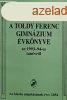 A Toldy Ferenc Gimnzium vknyve az 1993-94-es tanvrl - M