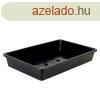 Fekete csrztat tlca 6 x 37,5 x 24 cm