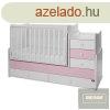 Lorelli Maxi Plus kombi gy 70x160 -Orchid & Orchid Pink