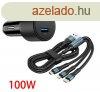 13023 02ACSET Gyors tlt USB/USB-C + 3 az 1-ben tlt kln