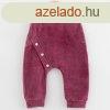 Baba plss melegt New Baby Suede clothes rzsaszn lila