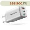 AXAGON ACU-DPQ65W QC4 + USB-C PD Wall Charger White