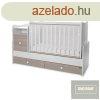 Lorelli Trend PLUS kombi gy 70x165 cm - White & Amber 