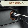 Szivargyjts adapter 4 az 1-ben + USB - fekete