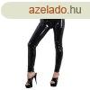 LATEX - cipzros leggings (fekete)