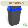 Billenfedeles szemetes kuka, manyag, antracit/kk, 50 L