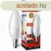 Zelux Led Candle C37 6W E14 3000K Gyertya Izz