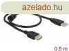 DeLock Extension cable USB 2.0 Type-A male > USB 2.0 Type