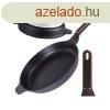 Nagy mret tapadsmentes indukcis gz grill serpeny 32cm 