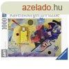 Ravensburger: Puzzle 1000 db - Kandinsky: Srga, Piros, Kk